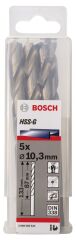 Bosch - HSS-G Metal Matkap Ucu 10,3*133 mm 5'li Paket
