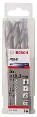 Bosch - HSS-G Metal Matkap Ucu 10,3*133 mm 5'li Paket