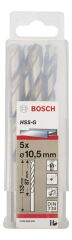 Bosch - HSS-G Metal Matkap Ucu 10,5*133 mm 5'li Paket