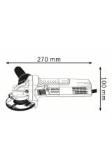 Bosch Gws 750S Avuç Taşlama 750W-115 0601394120