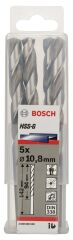 Bosch - HSS-G Metal Matkap Ucu 10,8*142 mm 5'li Paket