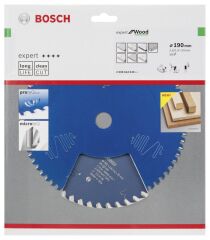 Bosch - Expert Serisi Ahşap için Daire Testere Bıçağı 190*30 mm 48 Diş