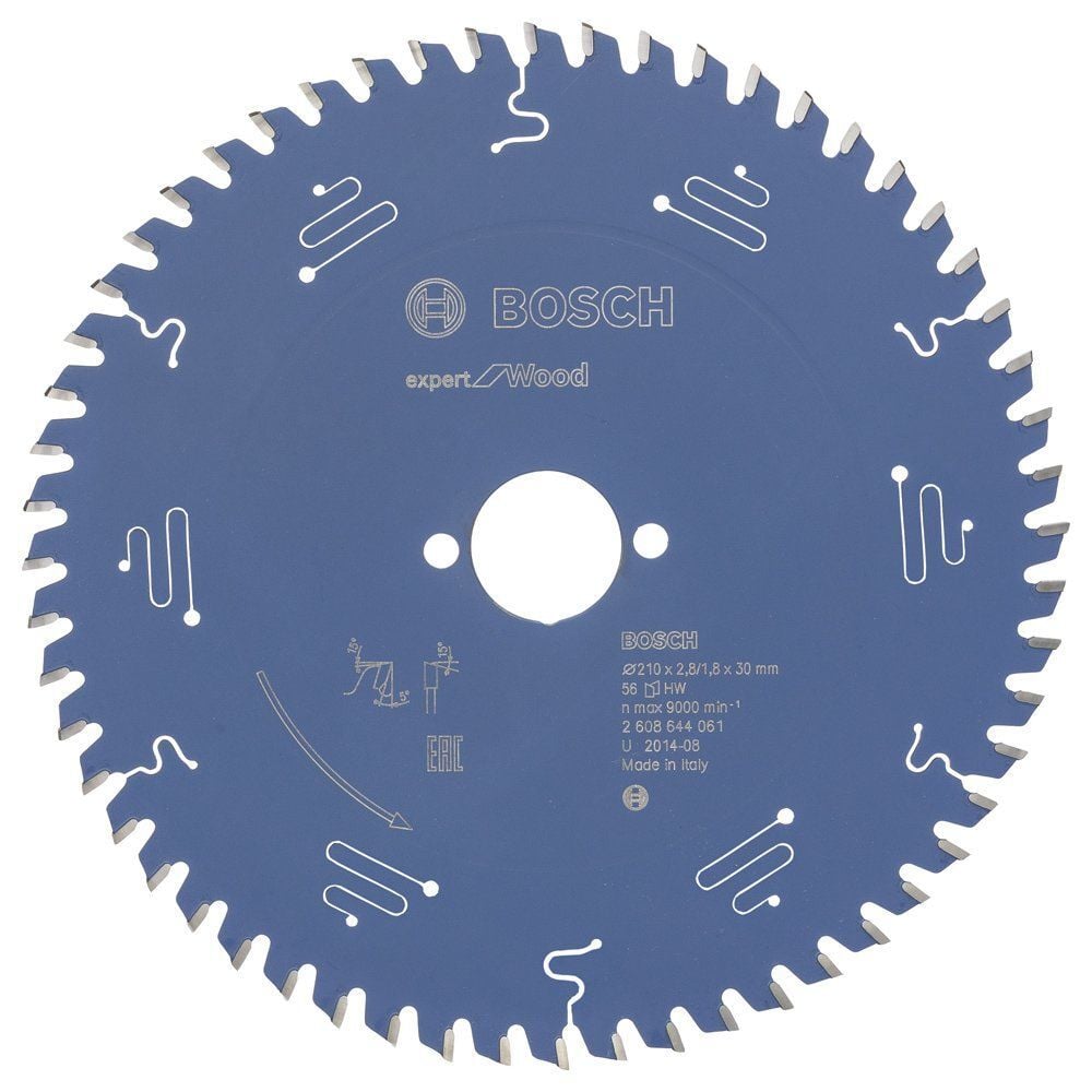 Bosch - Expert Serisi Ahşap için Daire Testere Bıçağı 210*30 mm 56 Diş