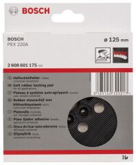 Bosch - 125 mm Zımpara Tabanı Orta Sertlikte (PEX)