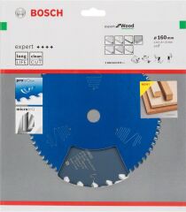 Bosch - Expert Serisi Ahşap için Daire Testere Bıçağı 160*20 mm 24 Diş