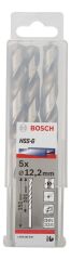 Bosch - HSS-G Metal Matkap Ucu 12,2*151 mm 5'li Paket