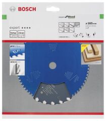 Bosch - Expert Serisi Ahşap için Daire Testere Bıçağı 165*20 mm 24 Diş