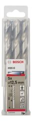 Bosch - HSS-G Metal Matkap Ucu 12,5*151 mm 5'li Paket