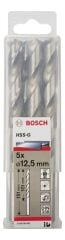 Bosch - HSS-G Metal Matkap Ucu 12,5*151 mm 5'li Paket