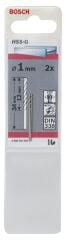 Bosch - HSS-G Metal Matkap Ucu 1*34 mm 2'li Paket