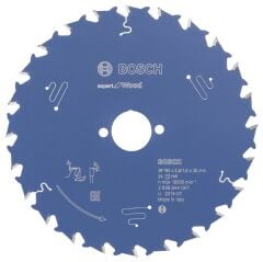 Bosch - Expert Serisi Ahşap için Daire Testere Bıçağı 190*30 mm 24 Diş
