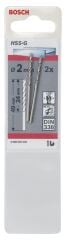 Bosch - HSS-G Metal Matkap Ucu 2*49 mm 2'li Paket