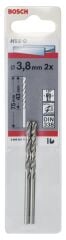 Bosch - HSS-G Metal Matkap Ucu 3,8*75 mm 2'li Paket