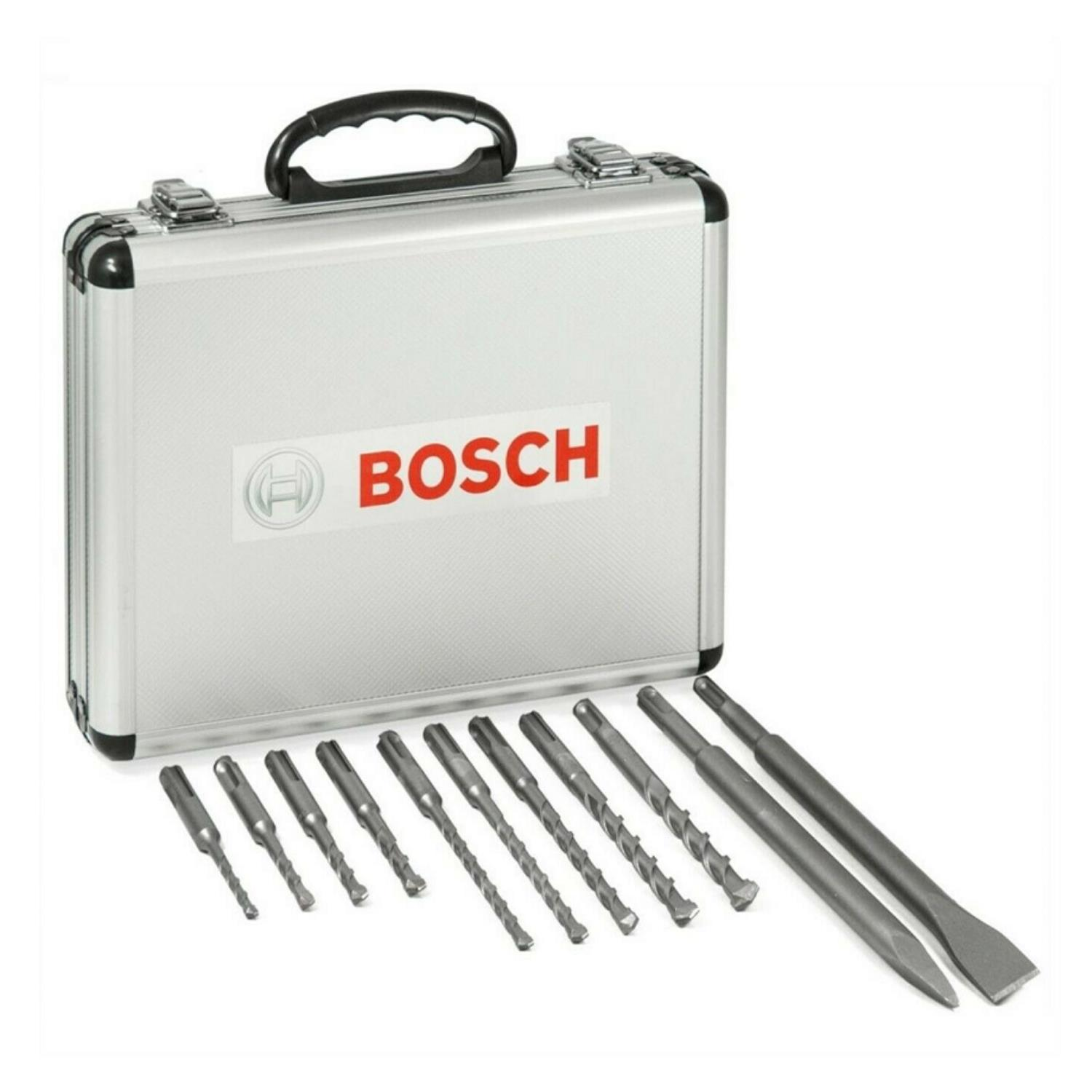 Bosch SDS Plus Kırıcı Delici Matkap Ucu Seti 11 Parça Çantalı