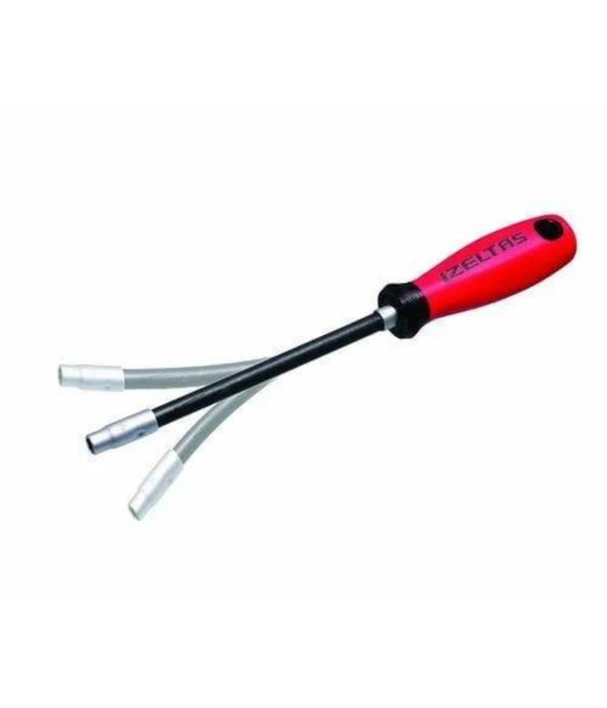 İzeltaş Flexible Süngülü Manyetik Bits TutUçu Tornavida 6,3X160