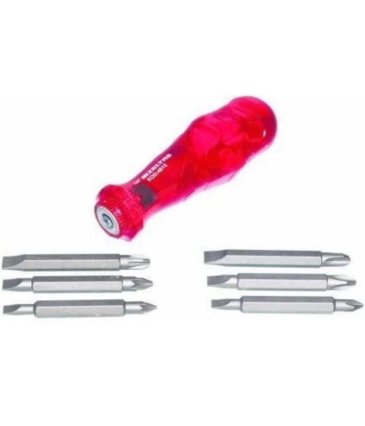 İzeltaş Değişken Bits Uçlu Tornavida Set ( 7 Parça )