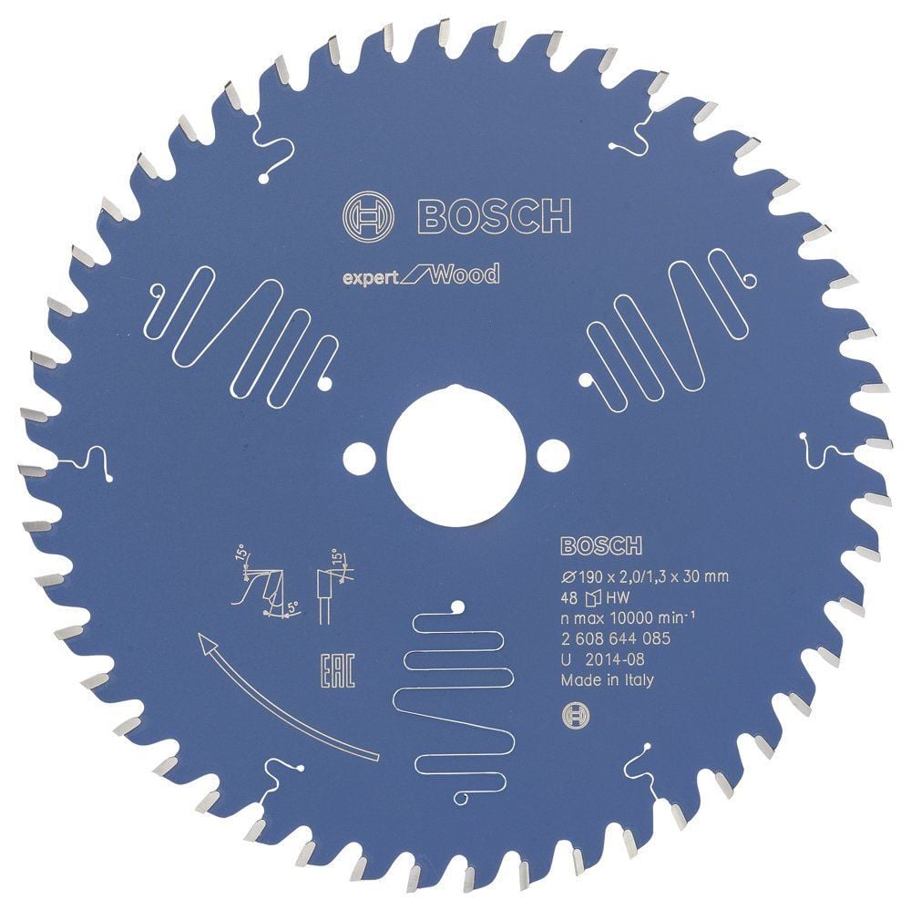 Bosch - Expert Serisi Ahşap için Daire Testere Bıçağı 190*30 mm 48 Diş