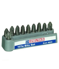 İzeltaş Torx Bits Uç (25 Mm) Set T 40