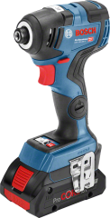 Bosch Professional GDR 18V-200 C Akülü Darbeli Somun Sıkma Makinesi (2 x18 V 4.0 Ah Akü, L-BOXX taşıma çantalı)