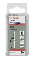 Bosch - HSS-Co Metal Matkap Ucu 3,8*75 mm 10'lu Paket