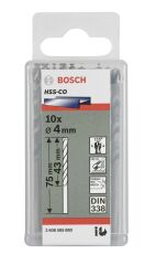 Bosch - HSS-Co Metal Matkap Ucu 3,8*75 mm 10'lu Paket