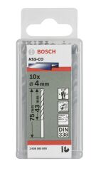 Bosch - HSS-Co Metal Matkap Ucu 4,3*80 mm 10'lu Paket