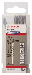 Bosch - HSS-Co Metal Matkap Ucu 4,8*86 mm 10'lu Paket
