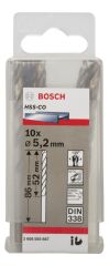 Bosch - HSS-Co Metal Matkap Ucu 5,2*86 mm 10'lu Paket