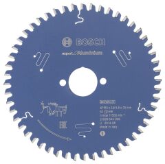 Bosch - Expert Serisi Alüminyum için Daire Testere Bıçağı 165*30 mm 52 Diş