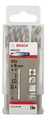 Bosch - HSS-Co Metal Matkap Ucu 6*93 mm 10'lu Paket