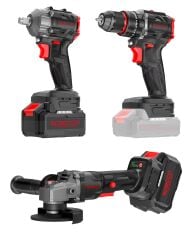 Specco Black Spark Kömürsüz Akülü 3'lü Set (4.0Ah Akü Seti)