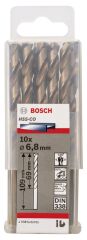Bosch - HSS-Co Metal Matkap Ucu 6,8*109 mm 10'lu Paket
