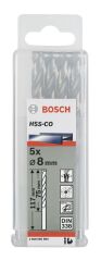 Bosch - HSS-Co Metal Matkap Ucu 9,9*133 mm 5'li Paket