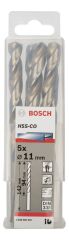 Bosch - HSS-Co Metal Matkap Ucu 11*142 mm 5'li Paket